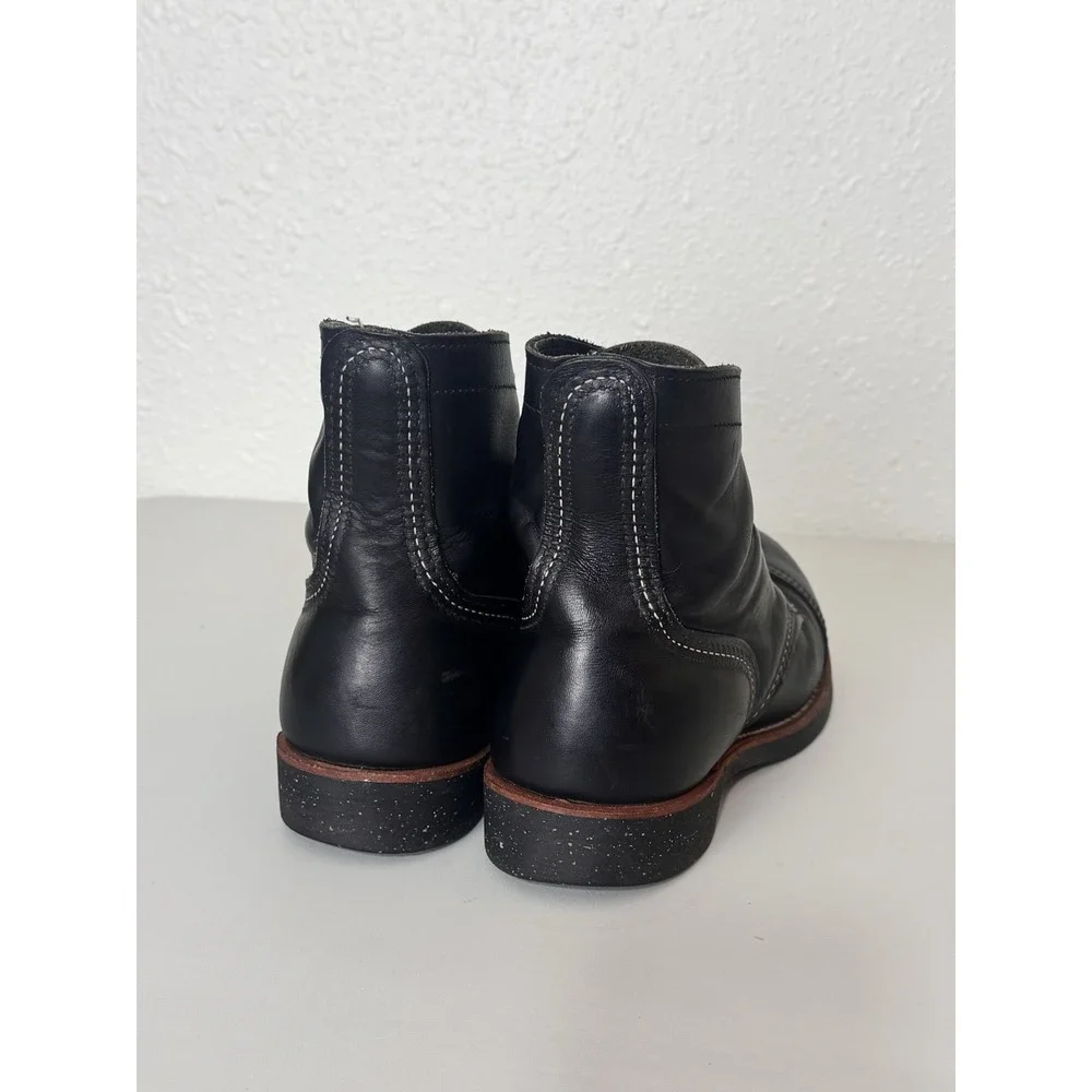 Red Wing 8114 Iron Ranger Black Leather 6
